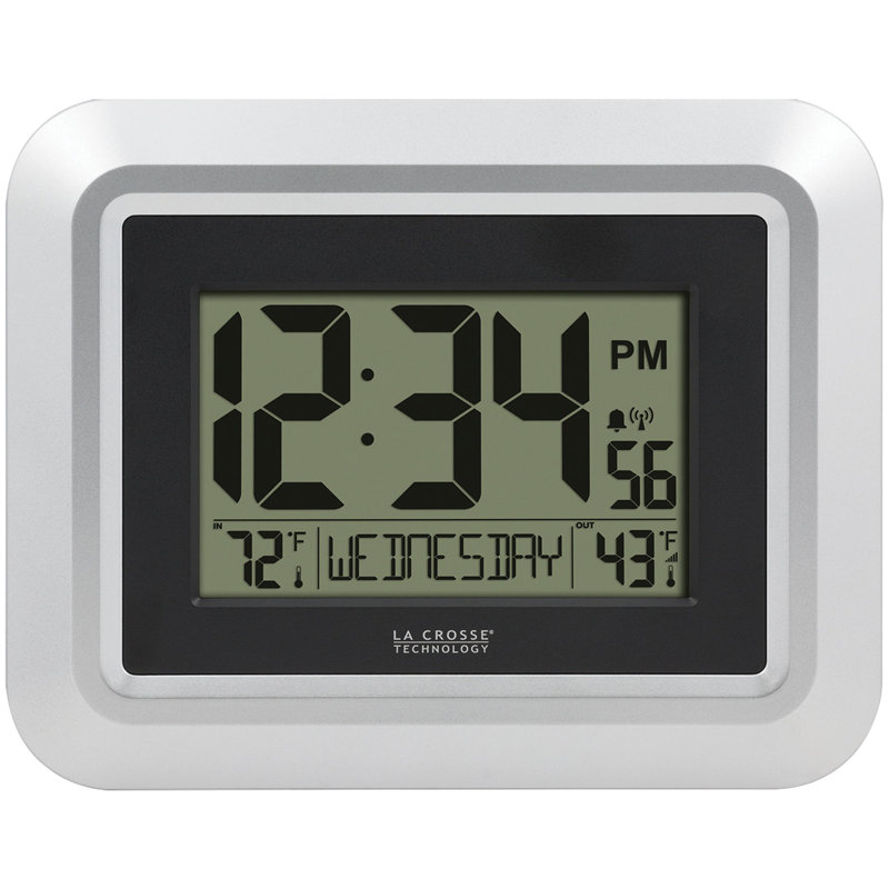 1.9'' Wireless Outdoor Clock Thermometer
