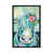Black Floater Framed