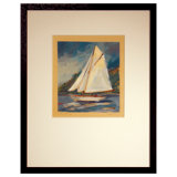Stiff Breeze Print by Daughdrill