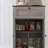 Farmhouse Storage Cabinet, Sideboard with Drawer, Grey Wash-425023668