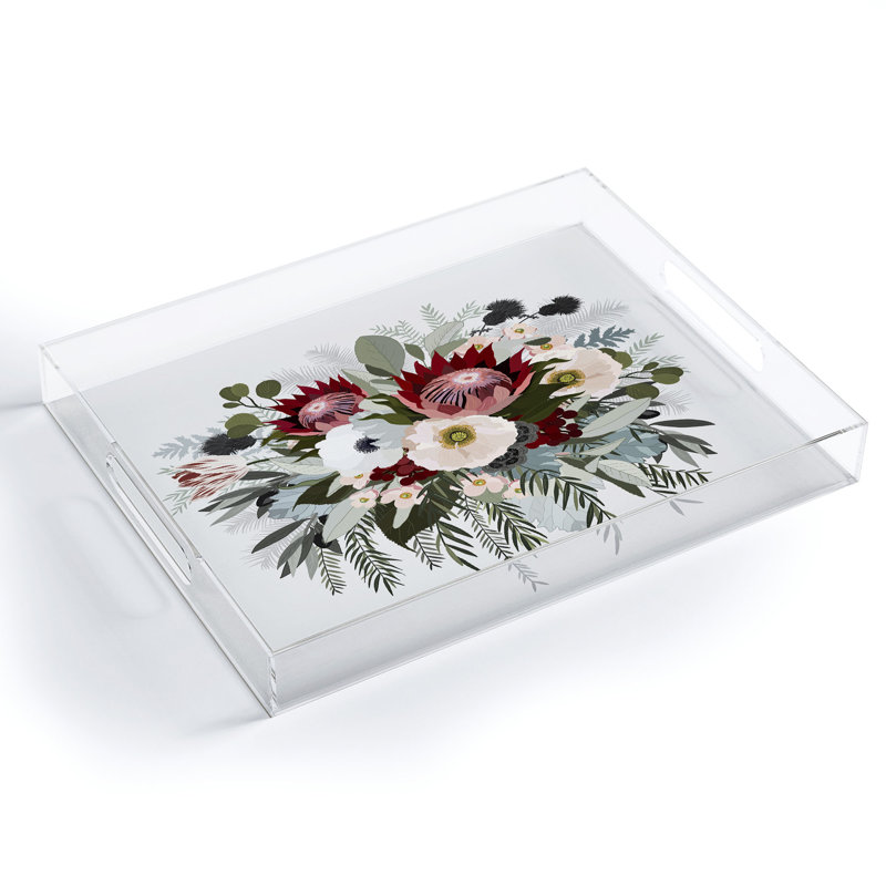 Plastic / Acrylic Tray, 2" H x 12" W x 6" D