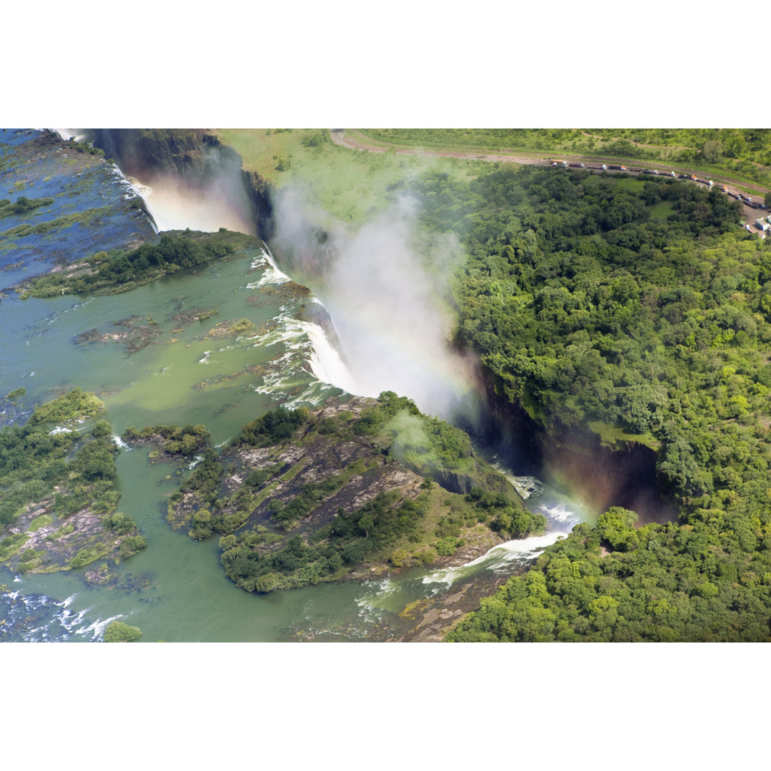 Victoria Falls von Maiteali - Kunstdrucke auf Leinwand ohne Rahmen