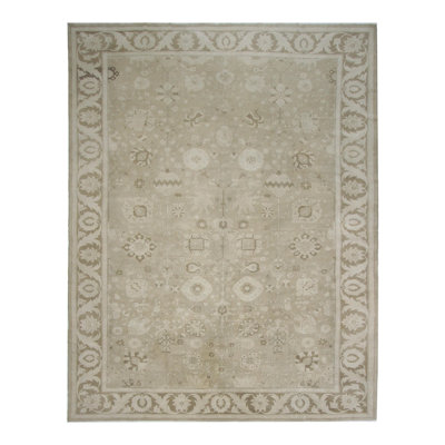 Ziegler Hand Knotted Tan /Brown 14x18 Oversize Rug
