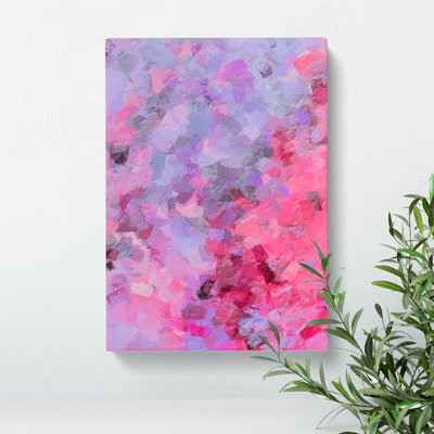 Heart Of Glass Abstract - Wrapped Canvas