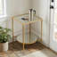 Table de bout en verre Elliss