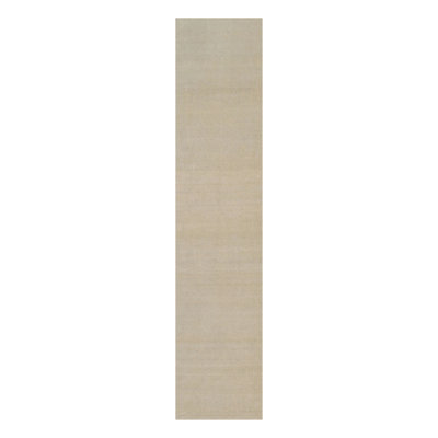 Textural One-of-a-Kind 3x14 Hand Knotted Area Rug