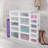 Sterilite Clear & White Plastic Storage Bin with One Drawer-94962763
