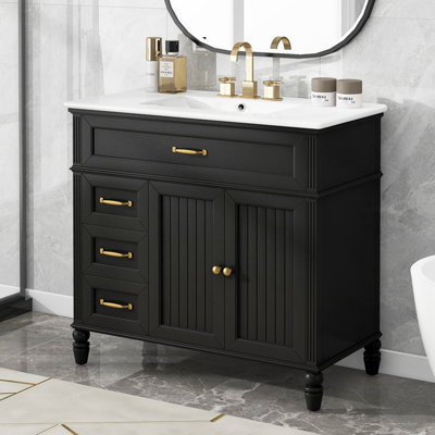 Bathroom Cabinet with Sink and Drawers