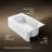 Memoirs Alcove 60" x 33.75" Soaking Bathtub-10978494