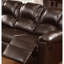 Fauteuil inclinable Contemporary Living Motion - Cuir reconstitué brun rembourré et mécanisme fiable