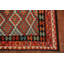 Tapis oriental en laine treillis kilim 8 x 10