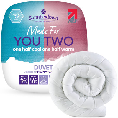 Dual Temperature Made For You Two 4.5/10.5 Tog Duvet