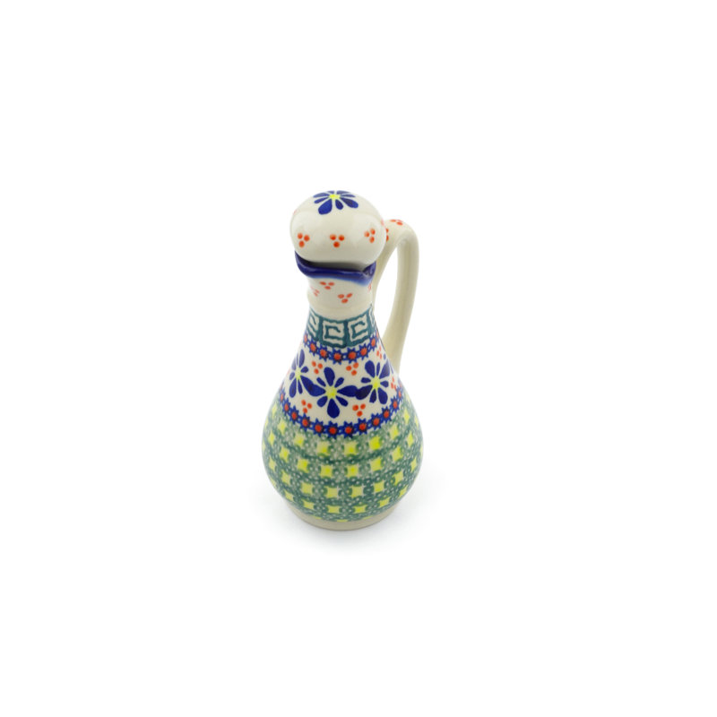 Bouteille de poterie polie 5 oz