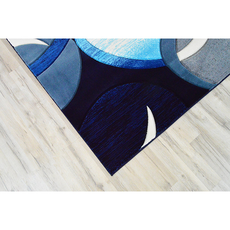 Mccampbell Performance Abstract Indoor Rug, Rectangle 8' x 11'