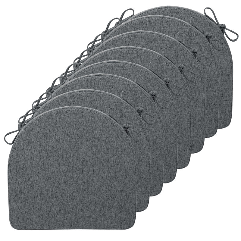 Coussin de siège d'intérieur 1,5 po, Gris