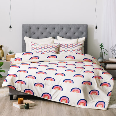 Polyester Machine Printed Geometric Shapes Comforter