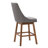 Aodhi Upholstered Counter Stool with Solid Wood Frame-1207447506
