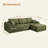  109.8" Cloud Modular Sectional Sofa Couch with L-Shape Chaise-1886611772-1882340839
