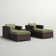 Larren 2 - Person Patio Conversation Sets with Cushions