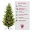 72cm H Lighted Artificial Spruce Christmas Tree