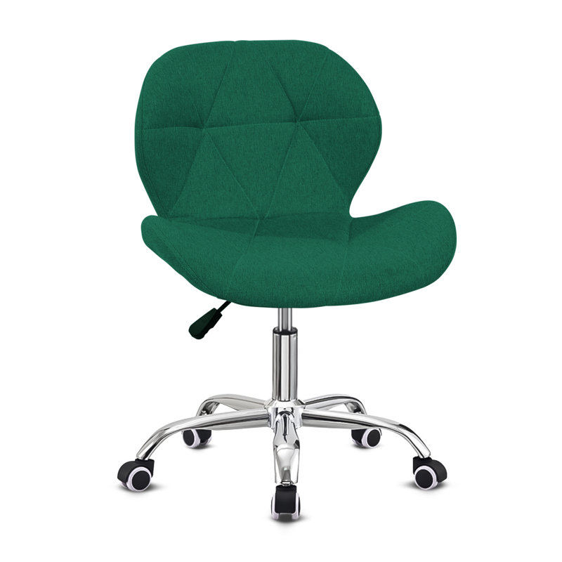 Erltrud Office Chair, Green, Fabric
