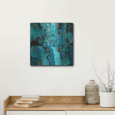  «Awakening» par Sue Davis, art mural en métal, 12 po x 12 po