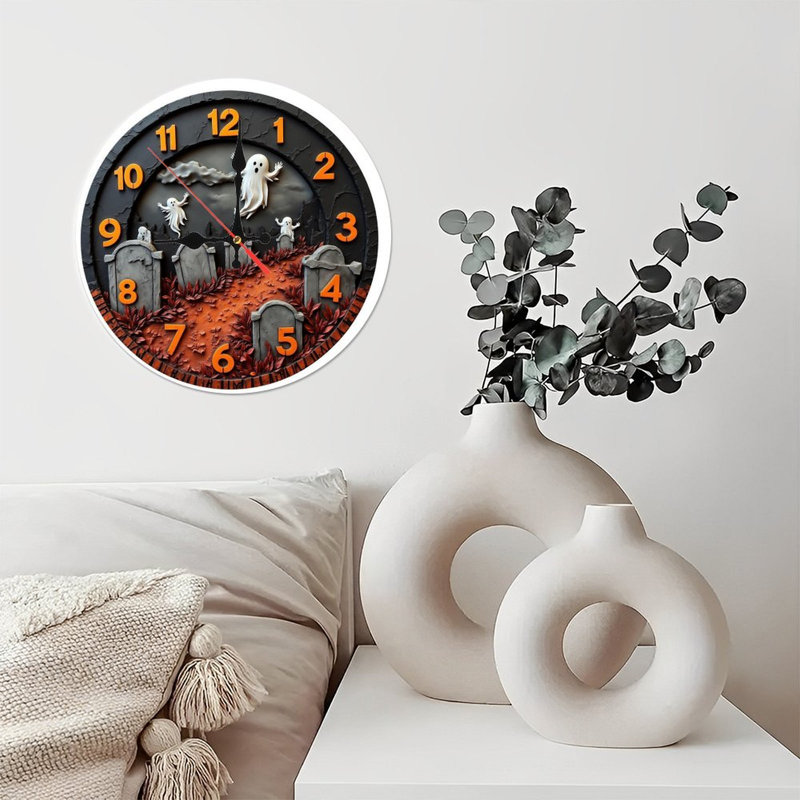 Horloge d'Halloween
