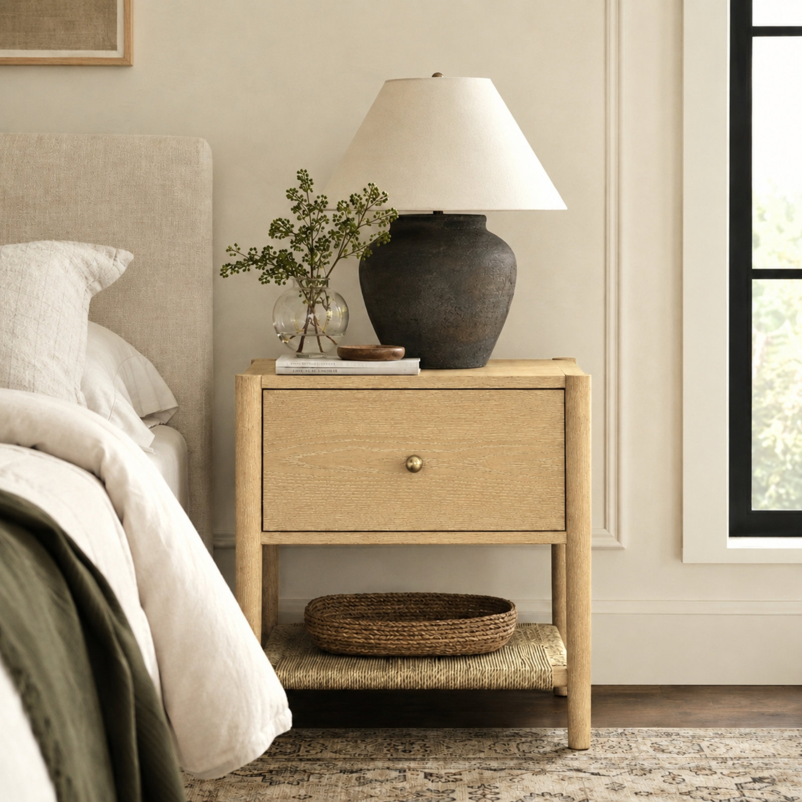 21.5'' W Nightstand, Natural