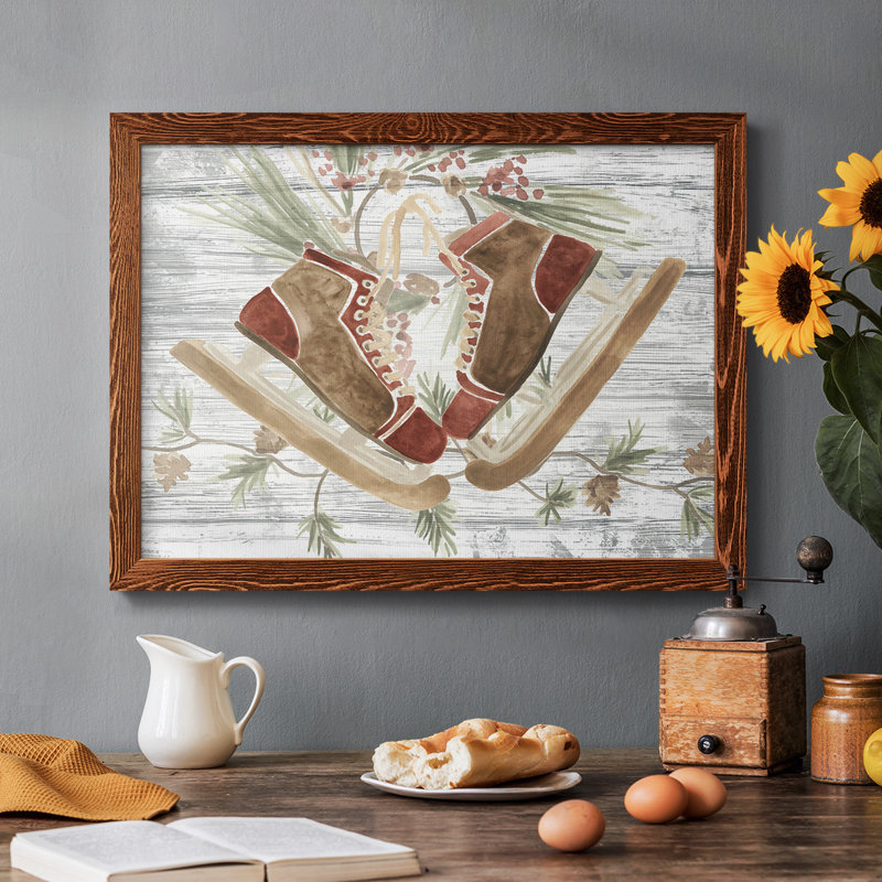 " Pinecone Lodge Collection A ", Maple, 28" H x 42" W x 1.5" D