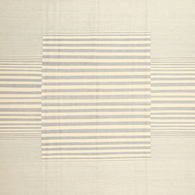 Tapis de zone vert/rouge/orange contemporain