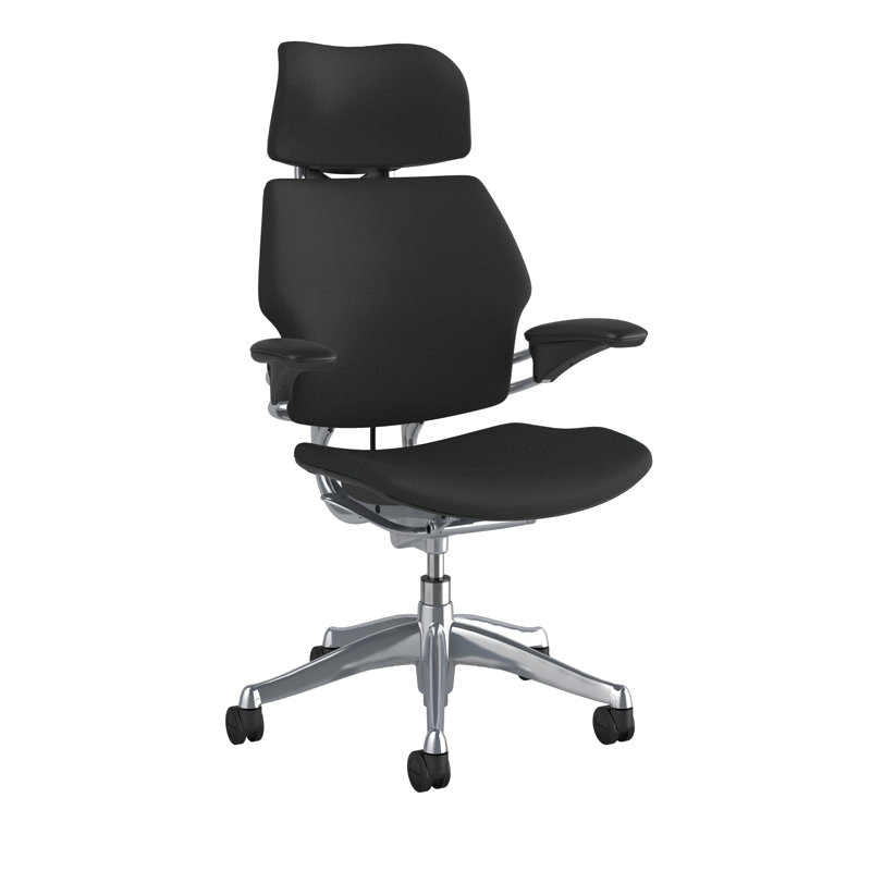 Freedom Headrest Task Chair, Graphite, Graphite