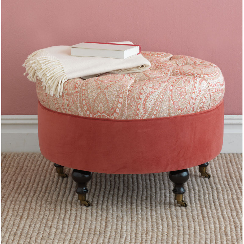 Rena Round Ottoman