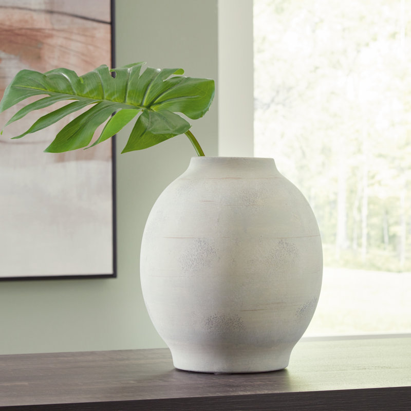 Ceasia Vase, 12.2" H x 10.25" W x 10.25" D