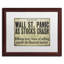 «Wallstreet» par Jadaya, art textuel encadré-20091747-20091748-69311685