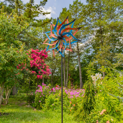 72 "haut moulin à vent en métal abstrait" Maeve "