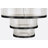 Empra, Chandelier, 5-Light, 47", Matte Black, Clear Crystal-1865298767