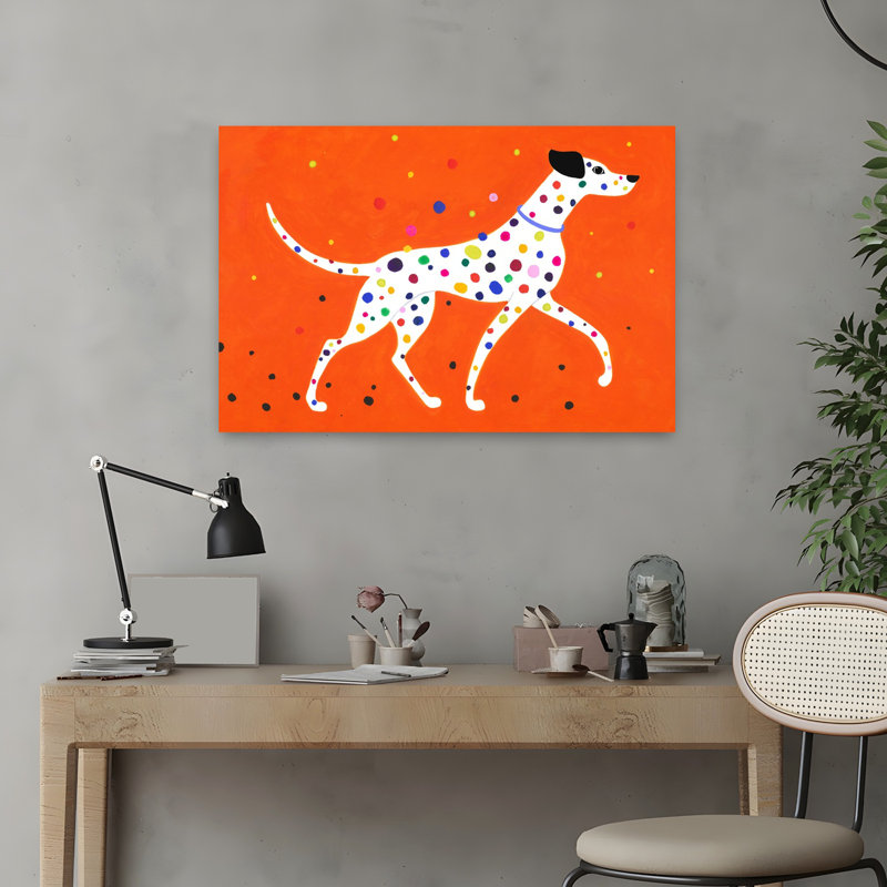«Dalmatian» tacheté, H 16 po x l 24 po