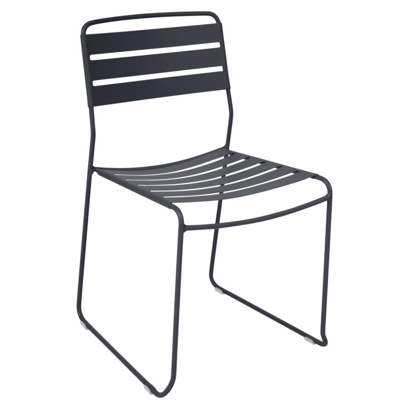 Chaise d'appoint de salle à manger, Gris anthracite