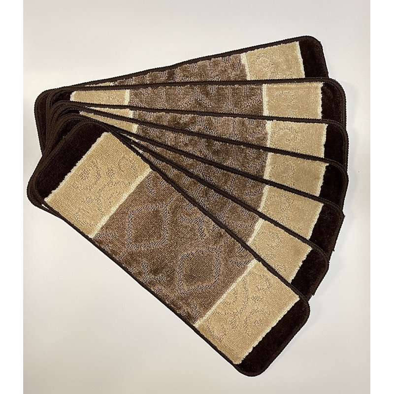 Tapis d'escalier Sinabo Brown