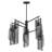 Nygaard 5-Light Chandelier in Matte Black-133467626