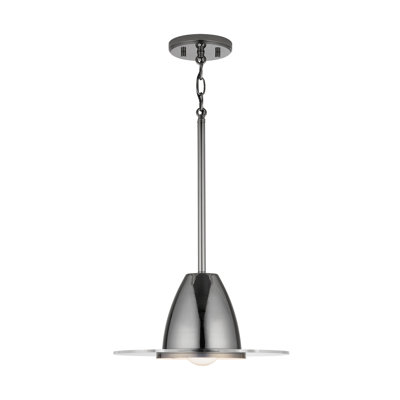 1 - Light Matte Black Single Pendant