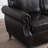 80" Wide Faux Leather Rolled Arm Sofa-972848953