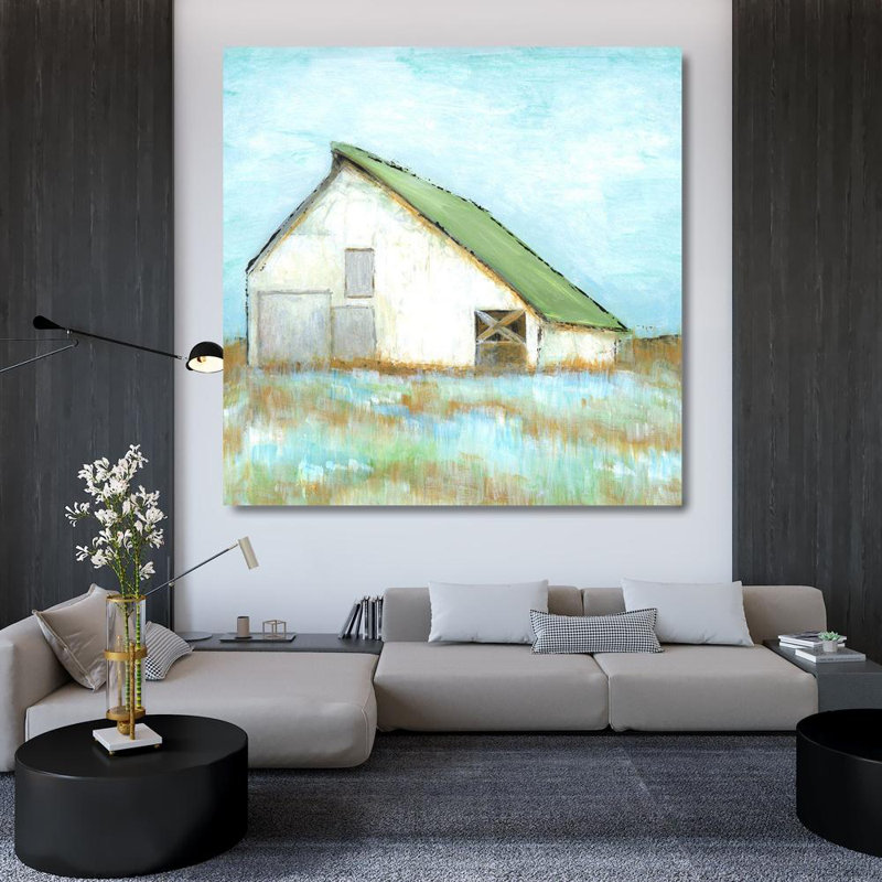 Art sur toile tendue Red Barrel Studio® Tava Studios Gallery: Quiet Pasture, H 36 po x l 36 po