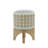 Circles Planter with Stand, White-809530182
