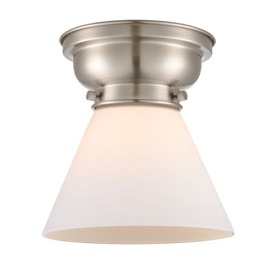 Plafonnier encastré 1 lumière 8 po Aditi Cone