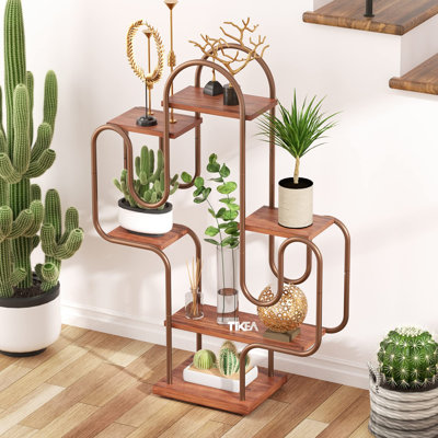 Pokorny Free Form Corner Plant Stand by Brayden Studio