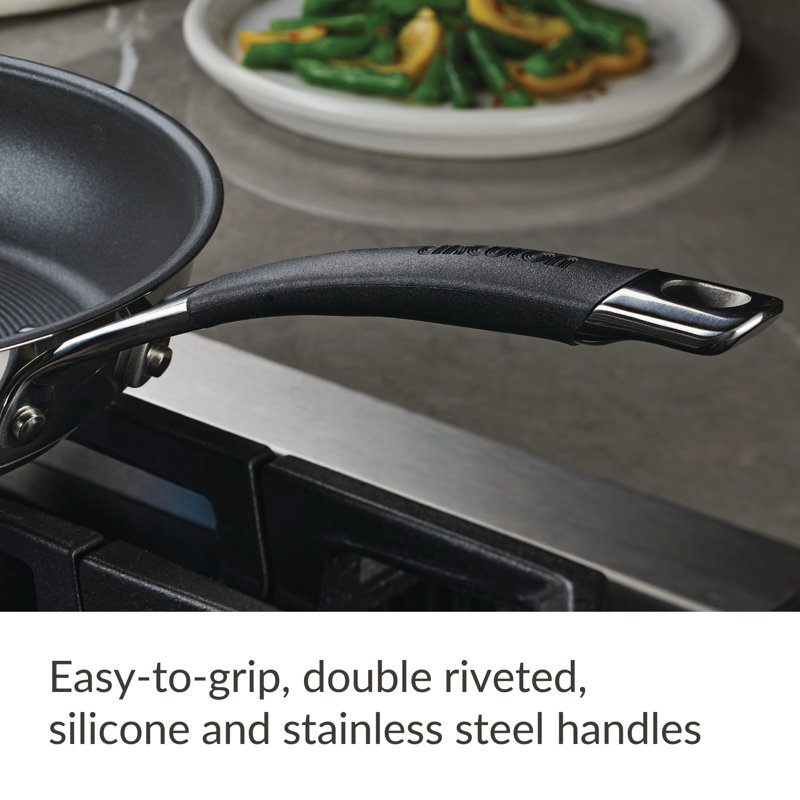Circulon Momentum 11 Piece Aluminum Non-Stick Cookware Set, Silver