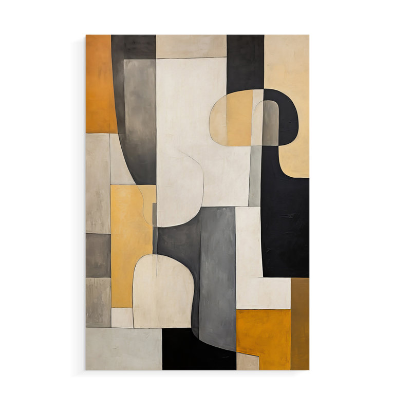 Série ABSTRACT CDXCVI - Impression sur toile seulement - NON-CADRE, H 48 po x l 32 po