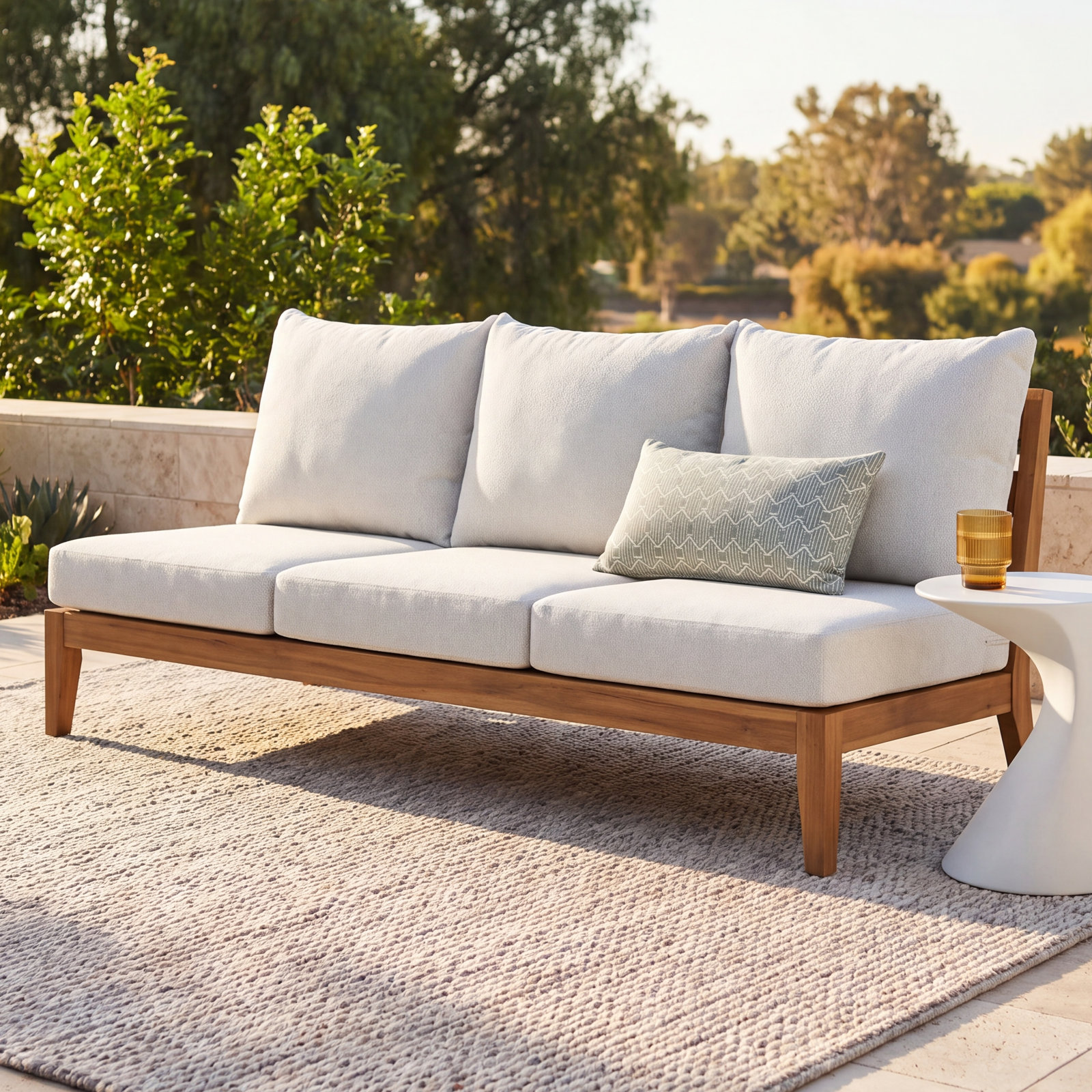 23" Seat Cushion, Ivory