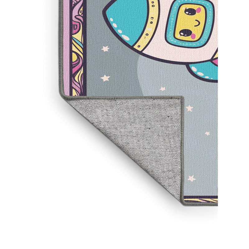 Tapis pour enfants East Urban Home, Rectangulaire 7 pi x 10 pi